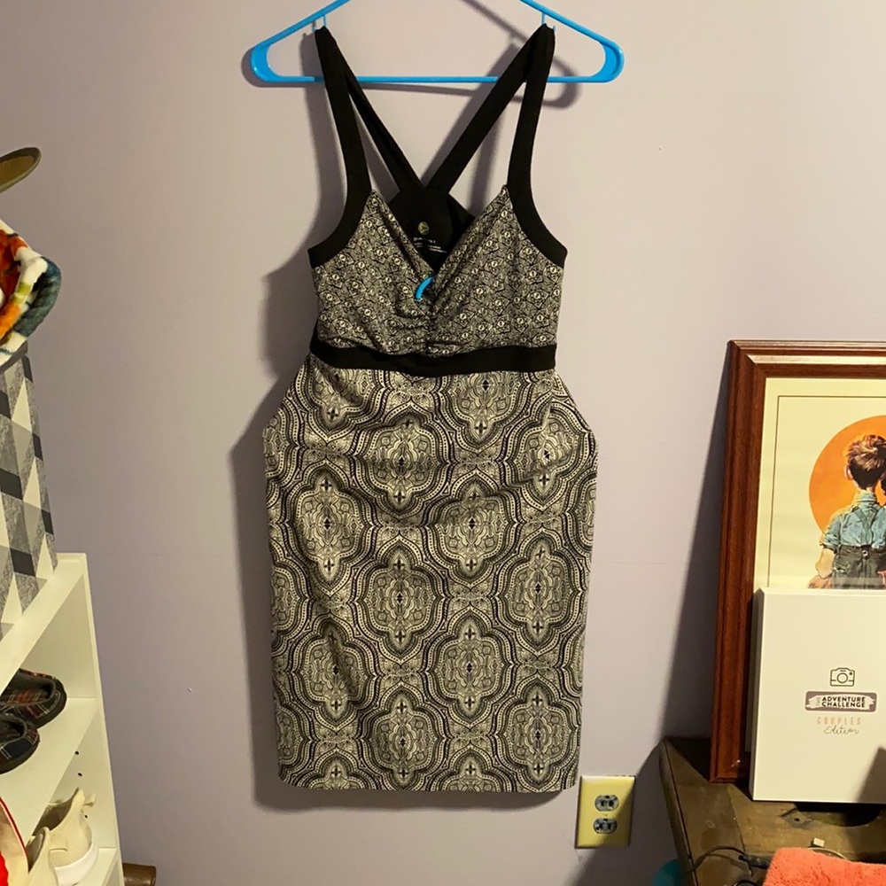 Black and White Dress